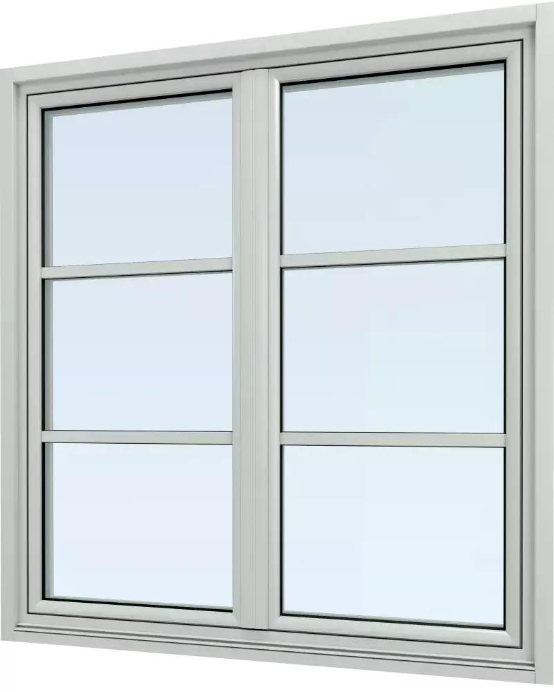 Fenêtre aluminium RAL 7035 à paris