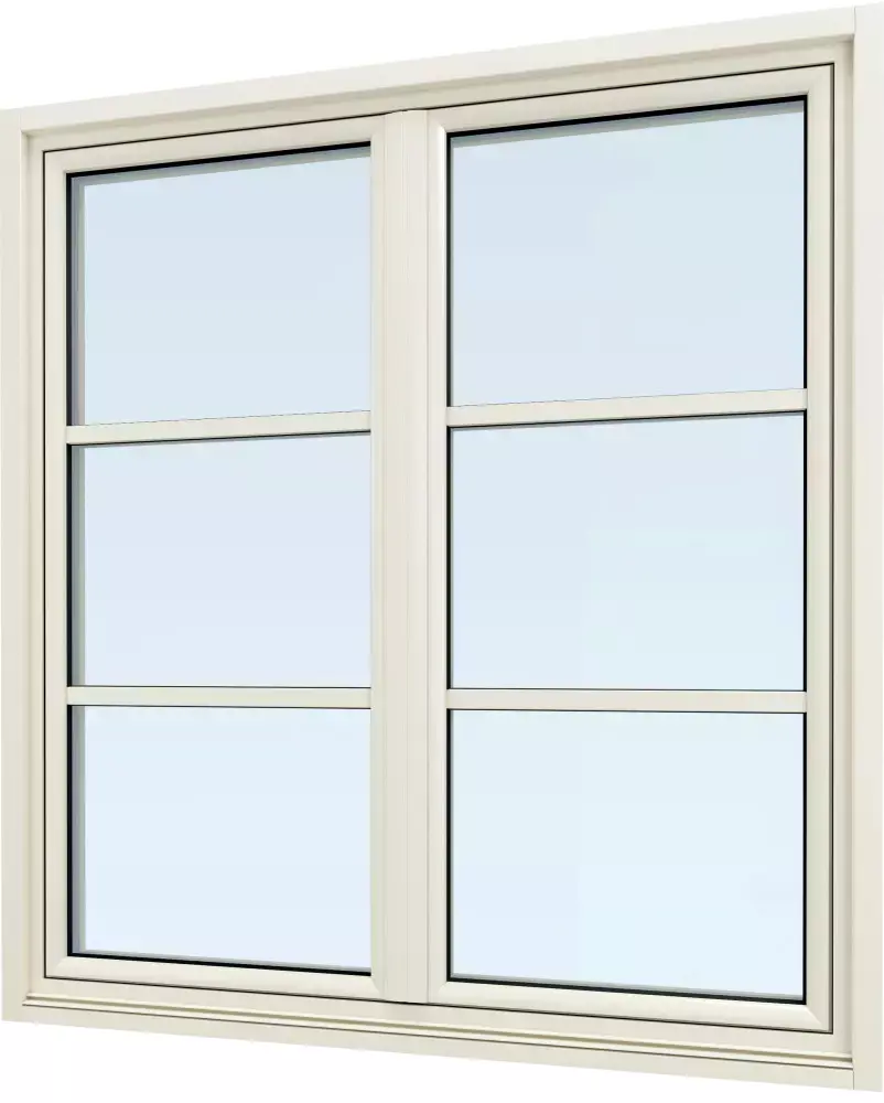 Fenêtre aluminium RAL 9001 à paris